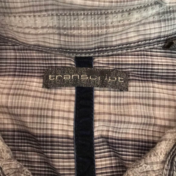 Transcript Men’s Button Shirt - Picture 3 of 5